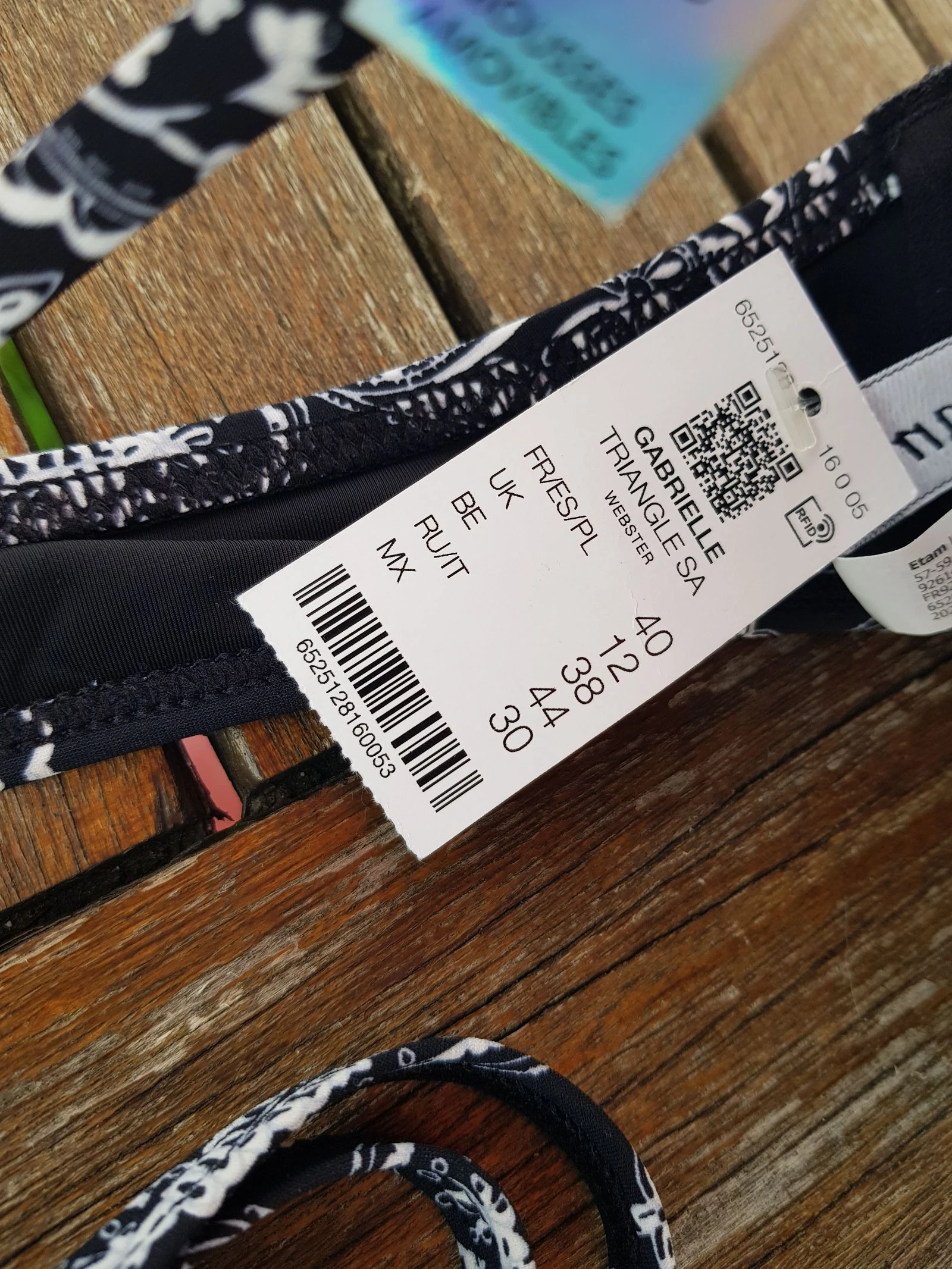 Biquíni estampado paisley cashmere Etam tamanho 40 – photo 7